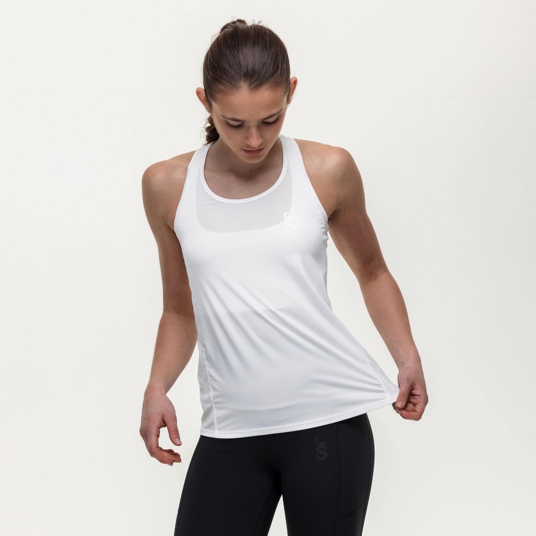 Work It Vest - White