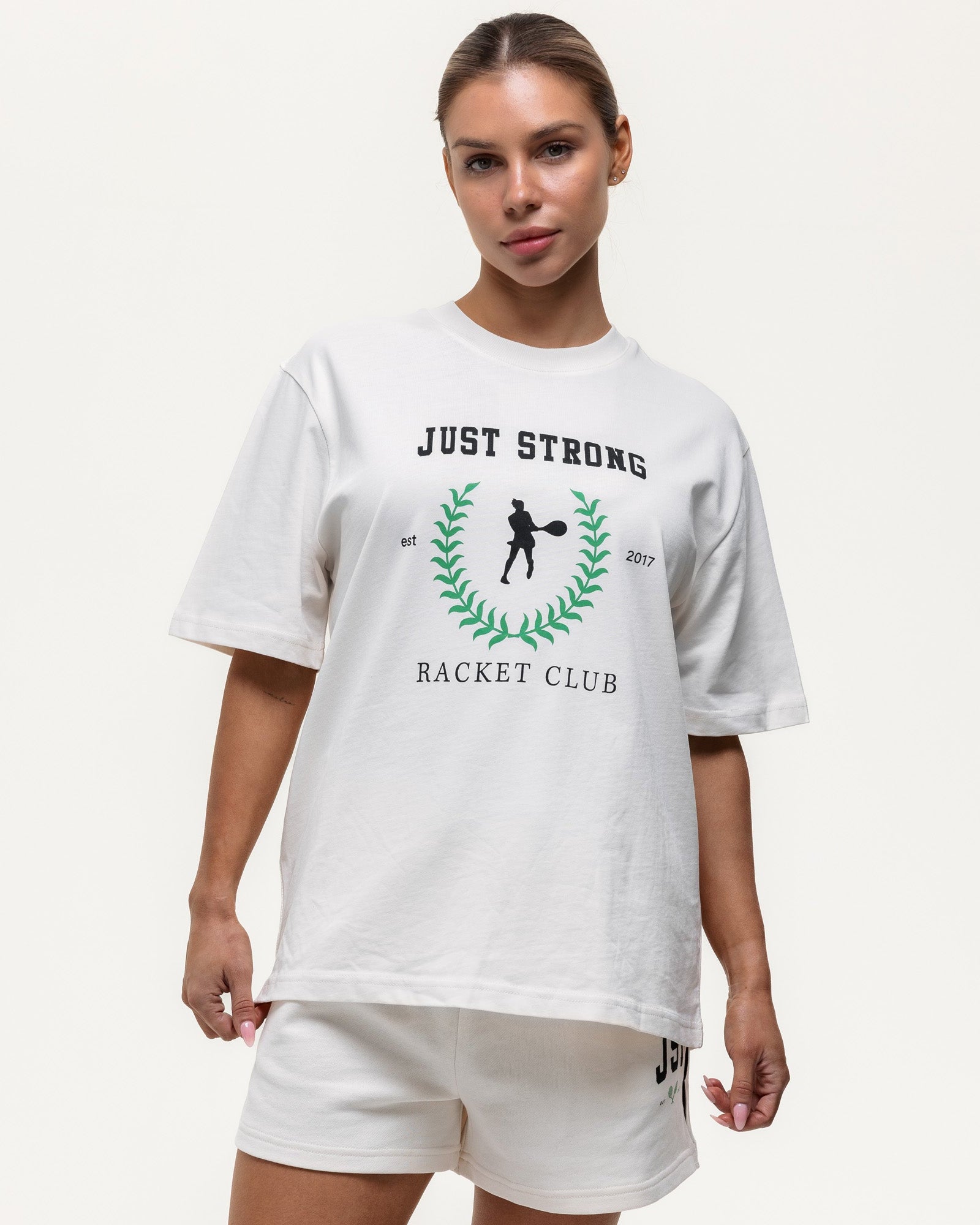 Club House Oversized Game Tee - Off White