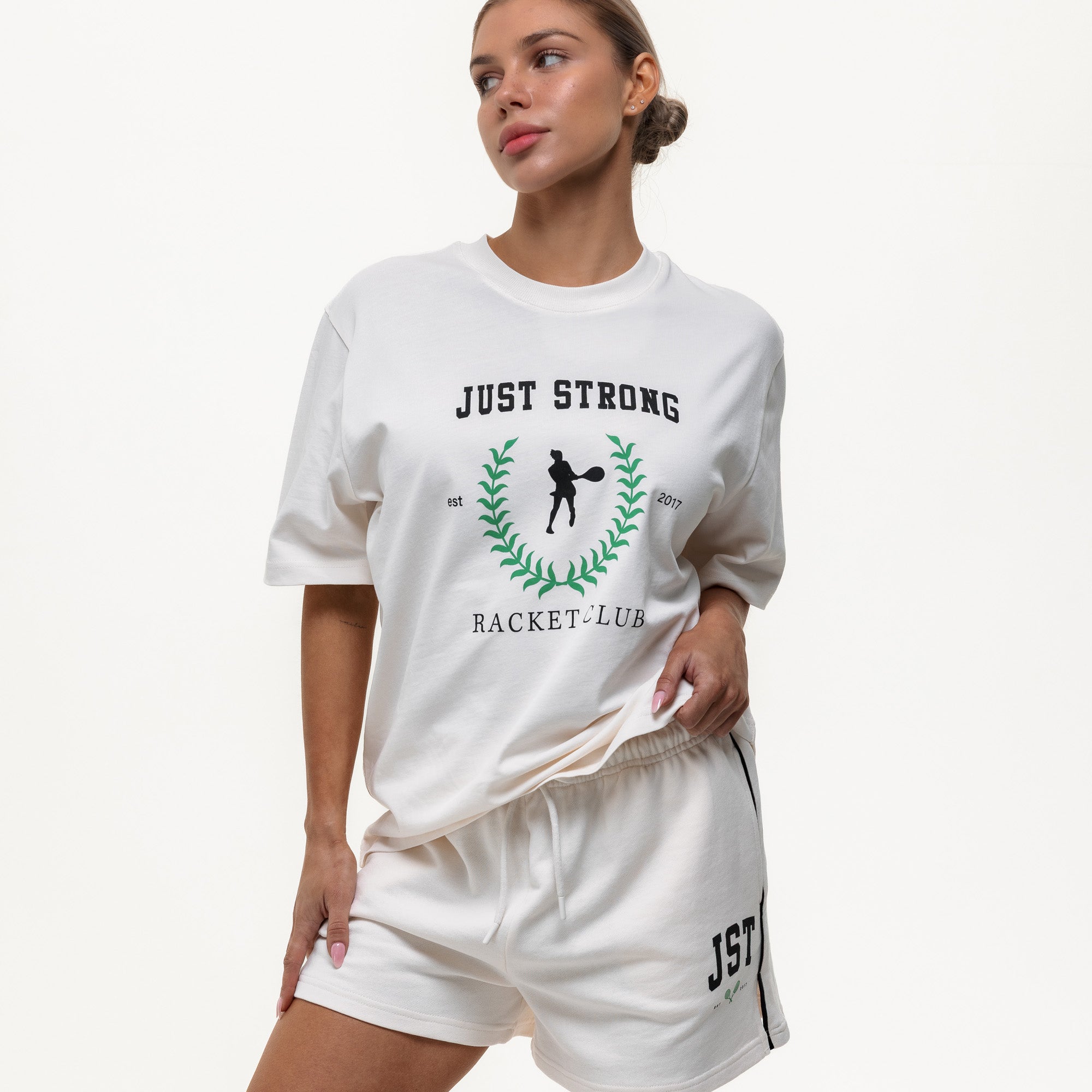 Club House Oversized Game Tee - Off White