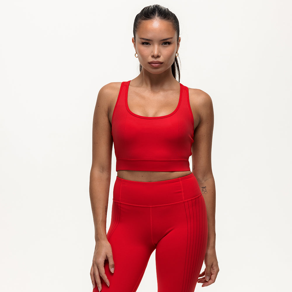 Agility Workout Bra - Ruby Red