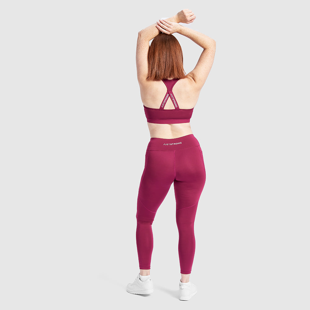 Crimson Motion Leggings