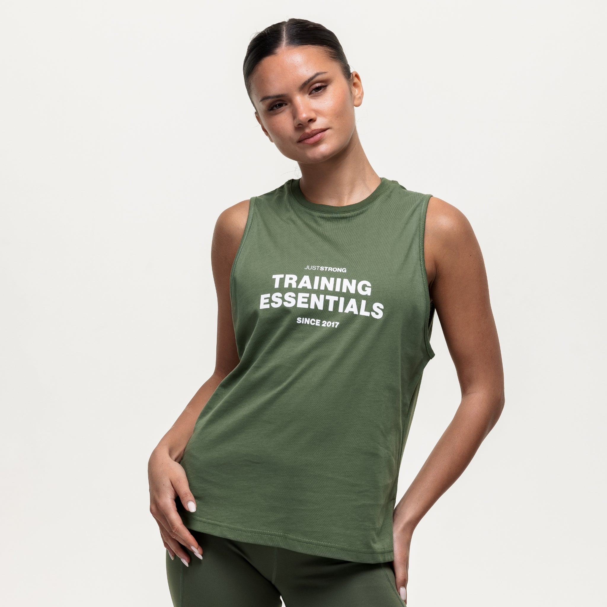 Motion Training Essentials Tank - Khaki