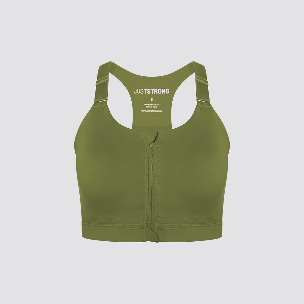 High Genesis Bra - Military Green