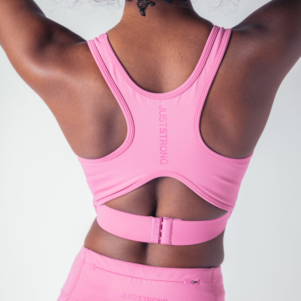 Agility Workout Bra - Fuschia Pink