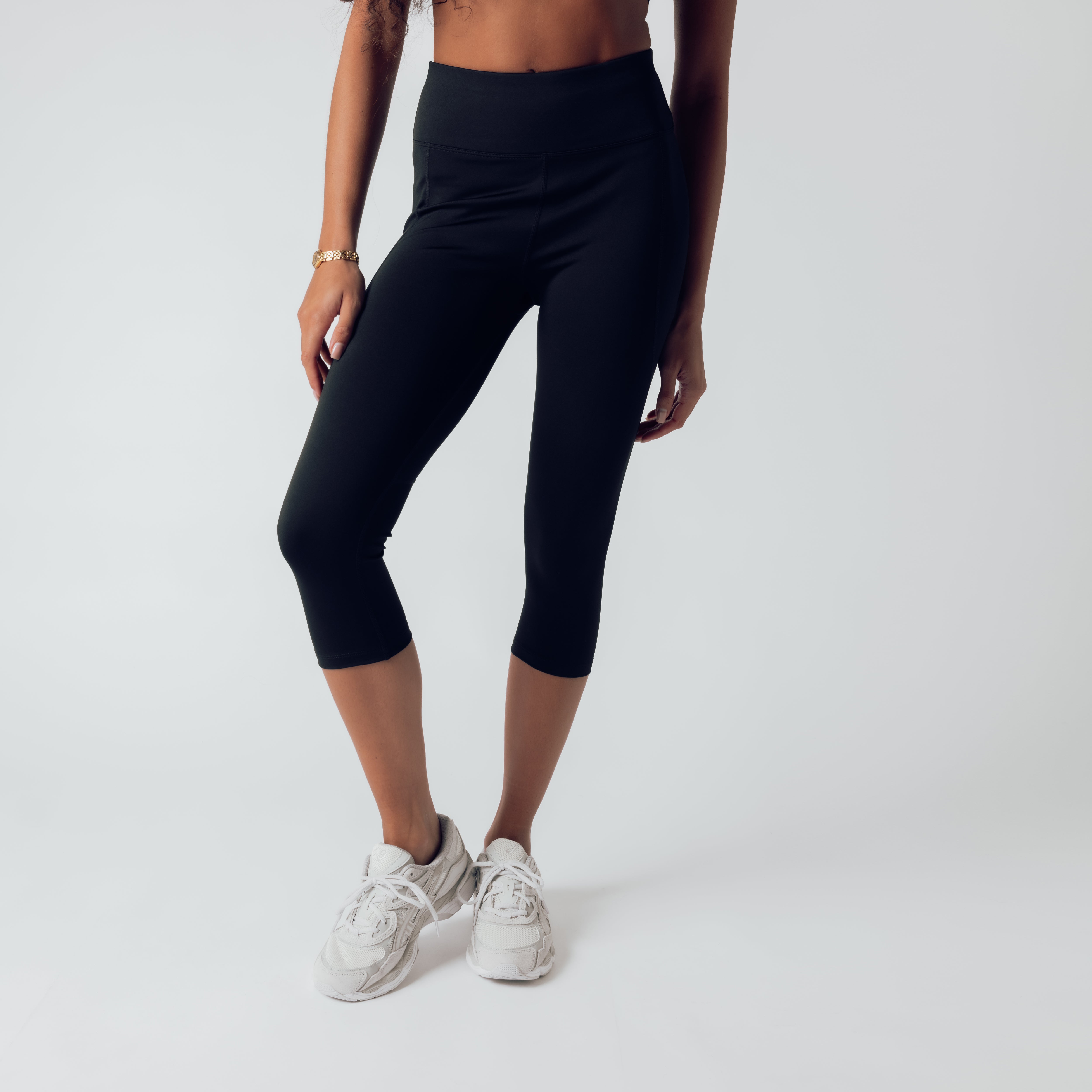 Motion Capri Leggings - Black Onyx