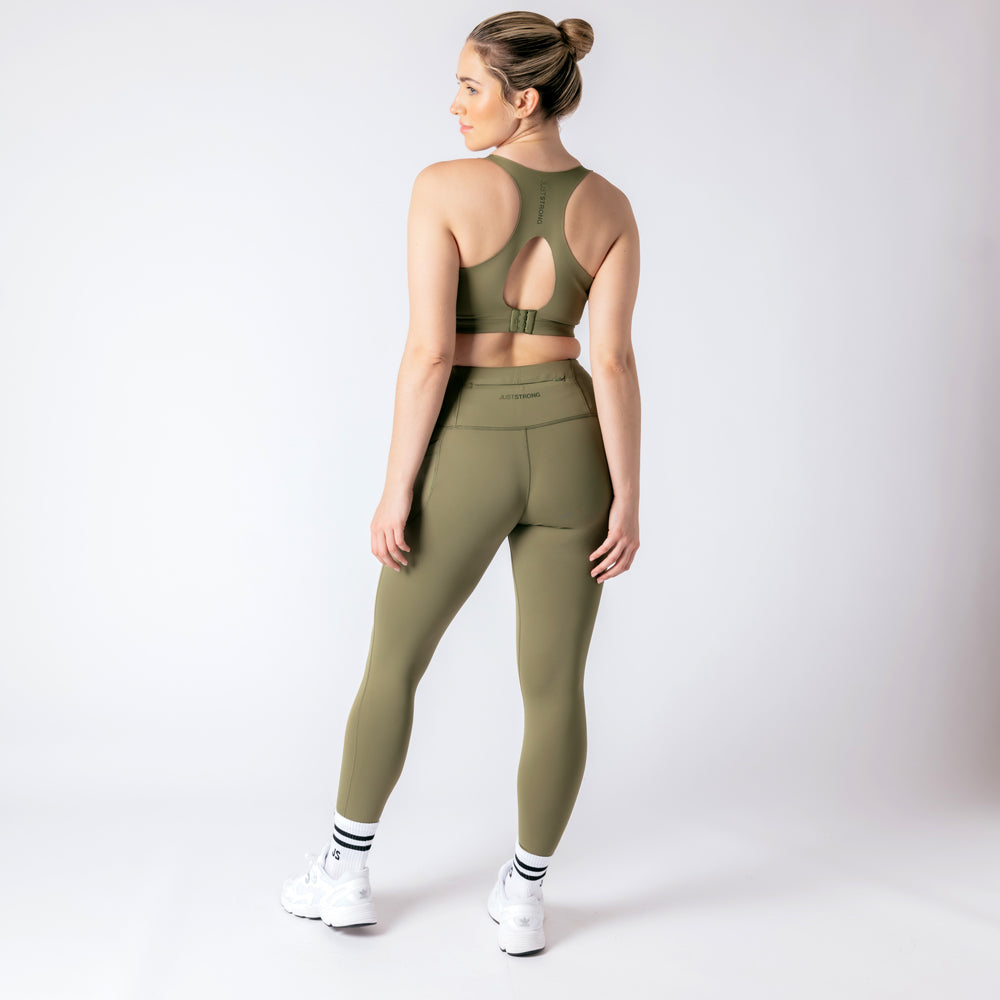 High Genesis Bra - Military Green