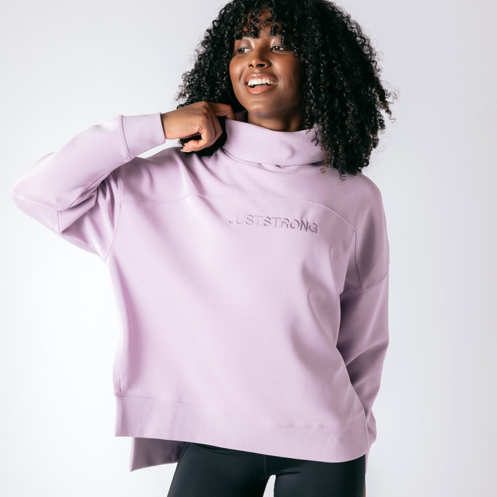 Luxe Essence Turtleneck - Lilac Mist